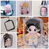 PVC Dustproof Bag Clear Transparent Doll Storage Box Portable Plush Dolls Bag  Outdoor