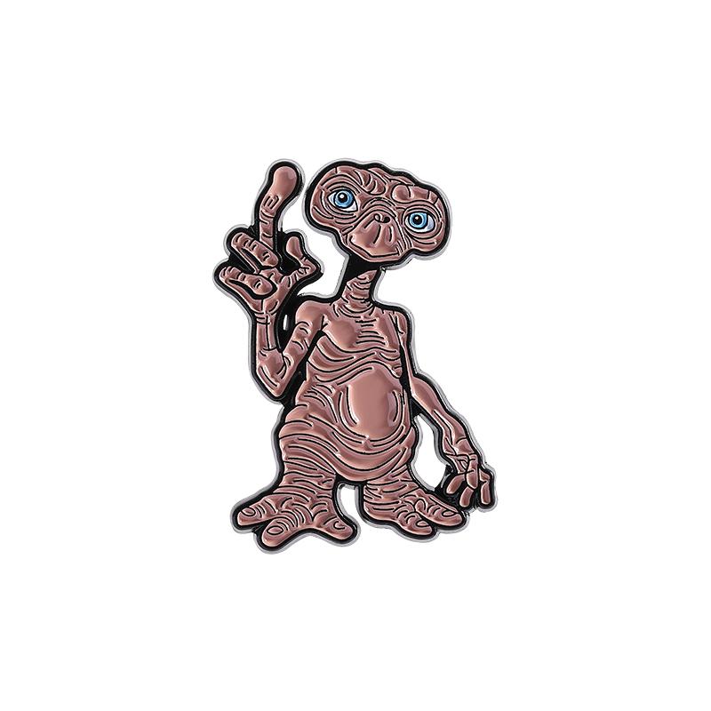 

Science Fiction Movie Enamel Pin ET Alien Cartoon Anime Brooch Lapel Backpack Badge Fashion Jewelry Accessories Gift For Friends