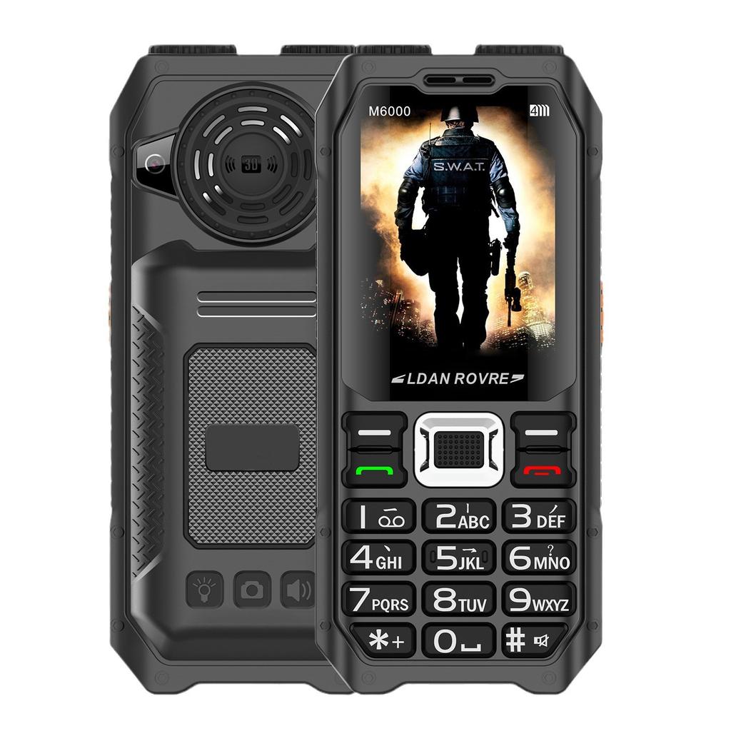 4 Cards 4 Stay Multi-card Stay Multi-card Stay Big Electric Tyrant Three-proof Elderly Mobile Phone Outdoor Standby Long Double Flashlight Big Speaker