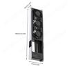 Cooling Fan For PS5 Pro/PS5 Slim External Fan Cooler Game Console Cooling Fan for Playstation 5 Pro/Slim Disc & Digital Edition
