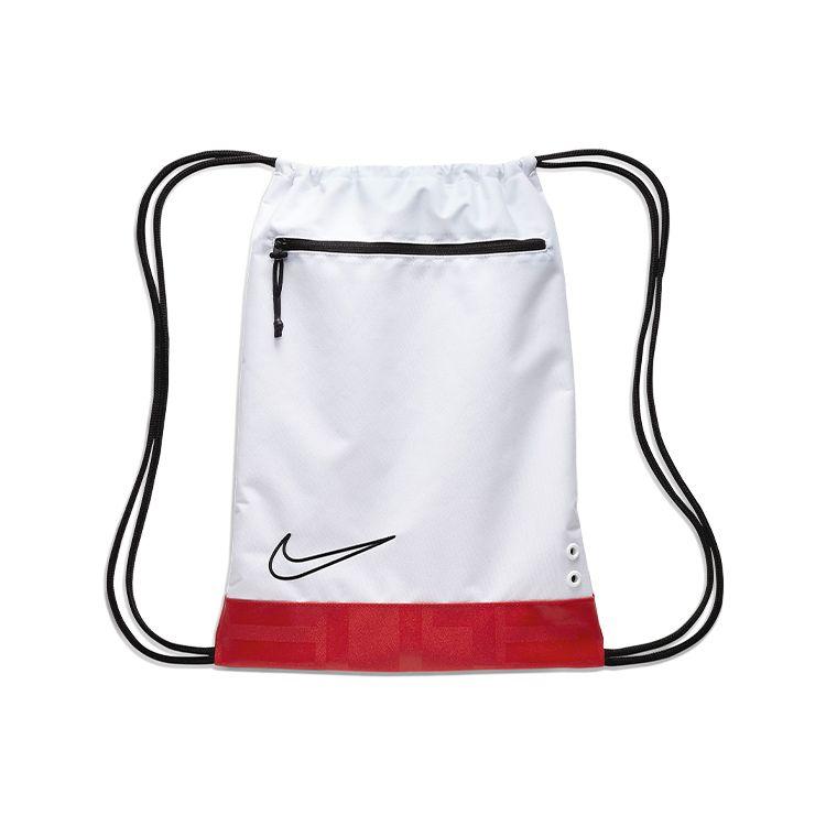 Nike Elite Basketball Fitness Polyester Backpack Men Backpacks White Red Black BA6162-100