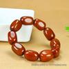 Red Jujube Beeswax Irregular Beads Bracelet