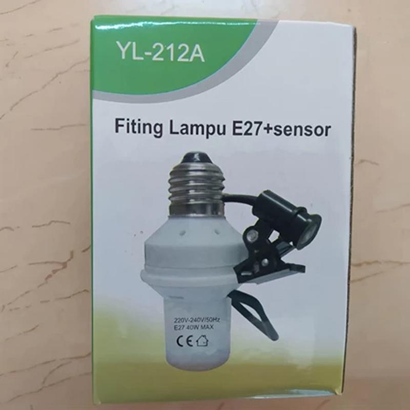 Sensor Light Fittings Automatic Patio Sensor Light Fittings/Day And Night Light Automatic Light Sensor Plug For All Lights.