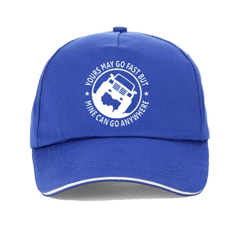 Funny Suv Pickup 4Wd Outdoor Off Road Sun Hat Fashion Print Yours May Go Fast But Mine Can Go Anywhere Men Baseball Cap