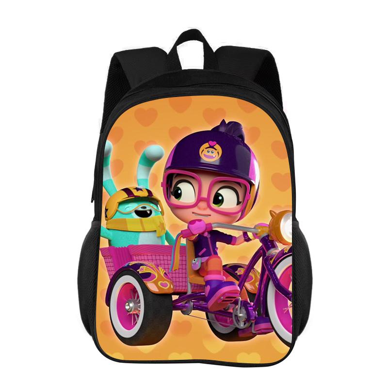 Abby Hatcher Shoulder Protection Backpack New Cartoon Print Student Boys and Girls Best Birthday Gift Companion for School