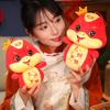 New Chinese Lunar Year Snake Plush Toy Pendant Mascot Ornament Stuffed Gift Doll