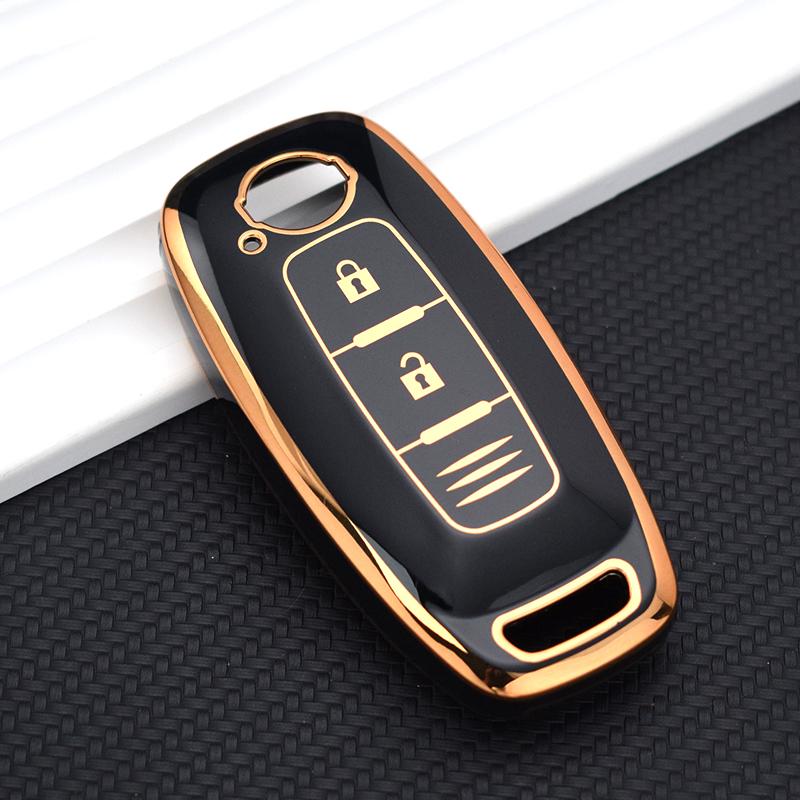 3 4 Buttons Tpu Remote Key Case Cover Shell Fob Holder Keychain For Nissan X-Trail T33 Qashqai J12 Teana Altima Ariya