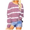 Women's Casual  Solid Color Long Sleeve Top Pullover Sweatshi