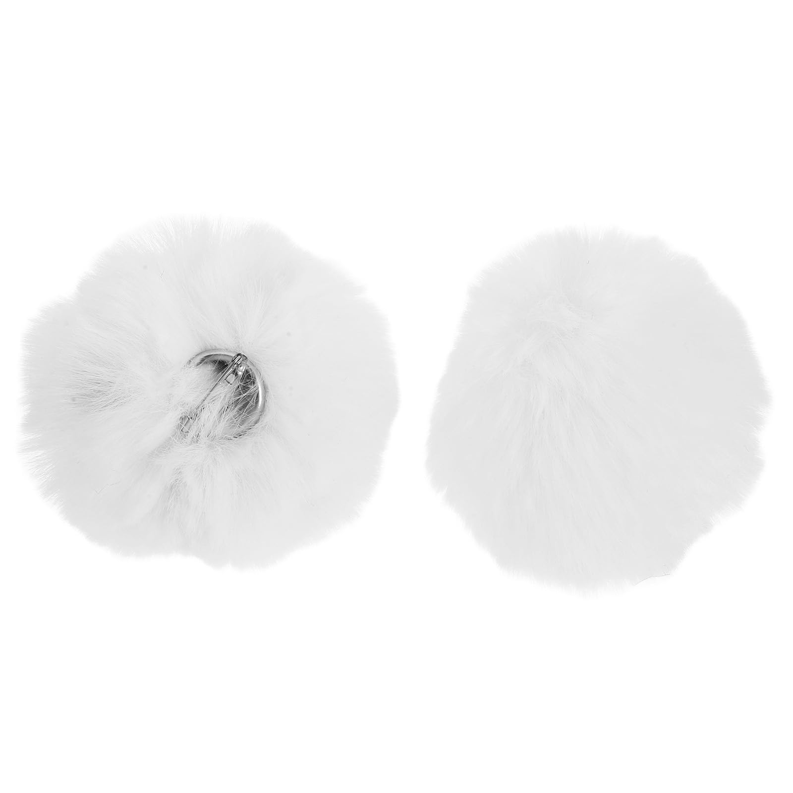 

[LEDMOMO] Fluffy Bunny Tail, Detachable Bunny Tail with Safety Pin, for Kids, Cosplay, Holiday Party, Halloween Costume, Set of 2