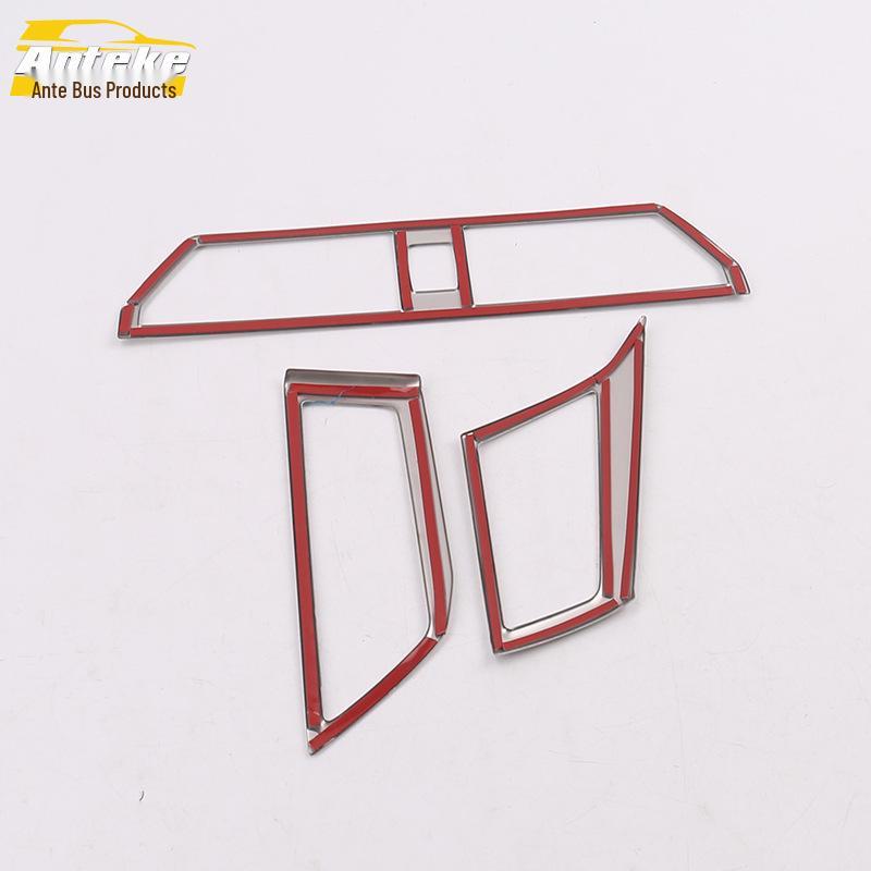 Sagitar Front Air Vent Trim and Center Console Decor for 19 Models