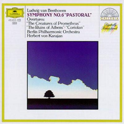 CD LUDWIG VAN BEETHOVEN : BERLINER PHI - Symphony No. 6 "Pastoral", Overture 4158332 Deutsche Grammo 1987 Europe Classical Used