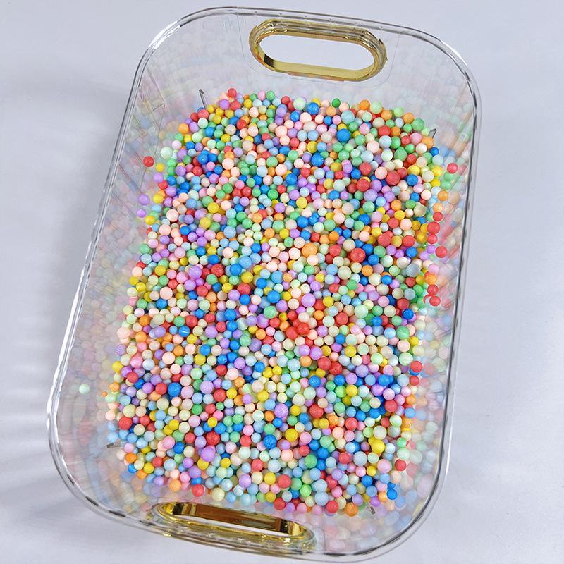 Stelline Cadenti Colorate in Gommapiuma per Macaron - Palline Decorative Rotonde Piccole