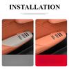 For Deepal S07 Car Window Control Button Cover LHD Silicone Window Switch Panel Trim Sticker Interior Accessories  2024 2025