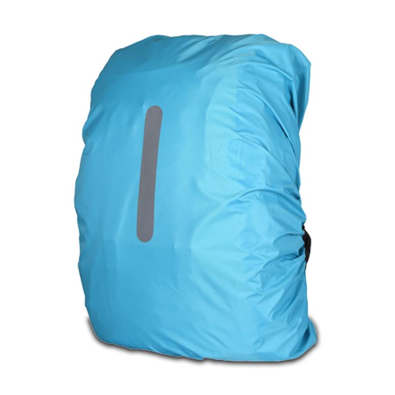 Husă de ploaie pentru rucsac 20-70 L, în aer liber, camping, drumeții, alpinism, praf, geantă de rucsac, husă impermeabilă pentru capac de ploaie 35L: S lacul albastru culoare
