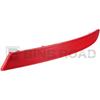 2Pcs Rear Bumper Reflector 63147857003 + 63147857004 Left Right Red Trim Compatible with BMW X3 2016-2019
