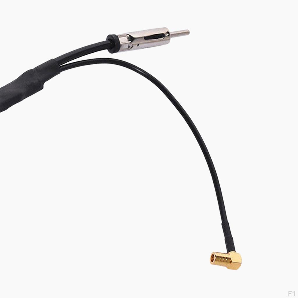 Splitter antenă Smb mufă din mufă mamă la mufa mamă cablu AM FM DAB+ radio auto 34,5 cm portabil