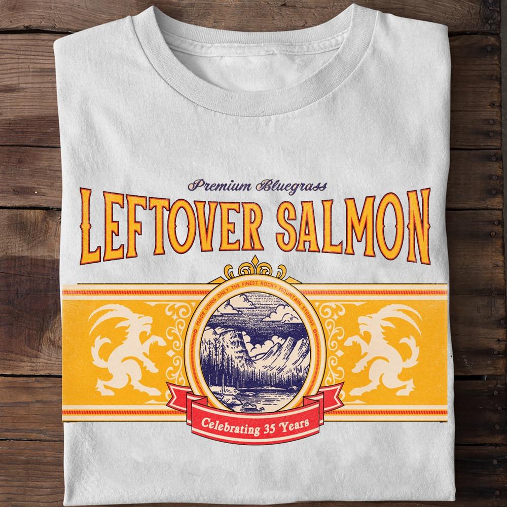 Leftover Salmon Celebrating 35th Anniversary 2025 T-shirt Full Size HH521 Unisex T-Shirt XXXL