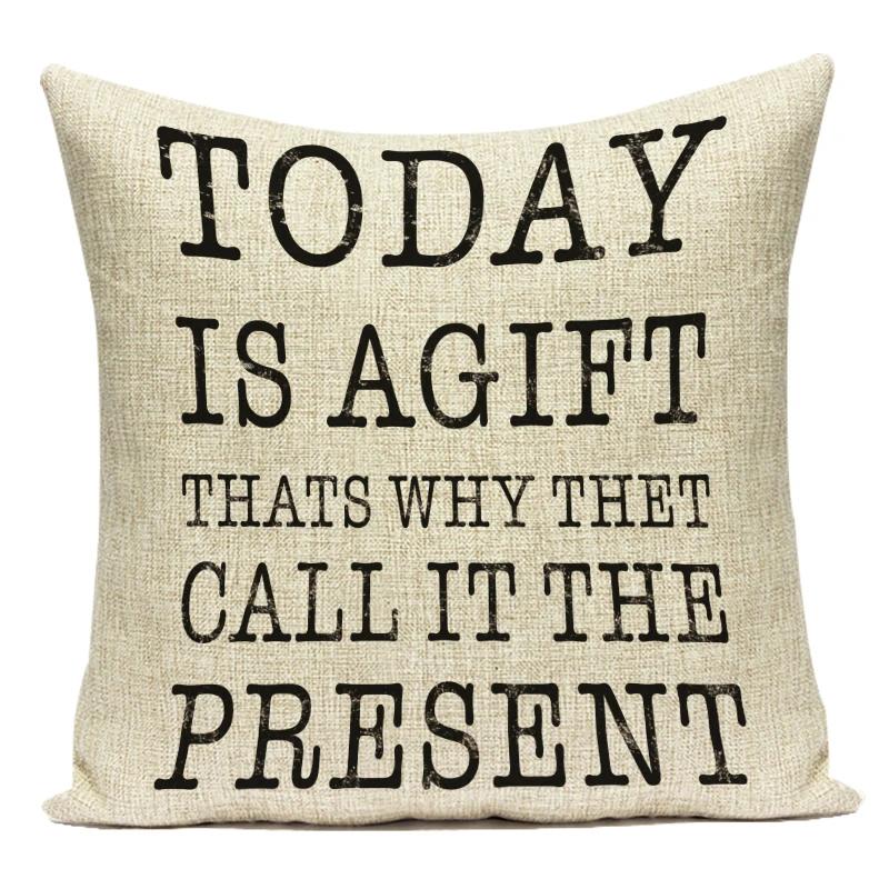 Modern Home Decoration Letter Home Sweet Home Decorative Pillows Case Polyester Cushion Cover For Living Room Capa Almofadas
