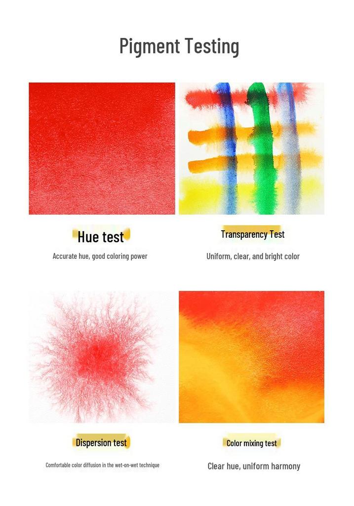 Xiupu Fan-shaped Portable Washable Watercolor Paint Set for Beginner Artists
