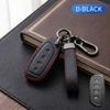 Genuine Leather Car Key Case Cover For Haval H6 Dargo Jolion Shenshou Xiaolong Max Raptor H9 H5 Remote Fob Protector Key Bag