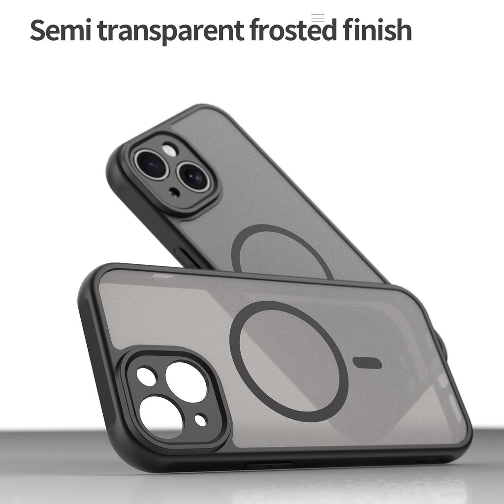 Pouzdro na iPhone 11 Magsafe, Magnetické nárazuvzdorné Magsafe pouzdro na telefon, Hybridní kryt s nárazníkem pro iPhone 11