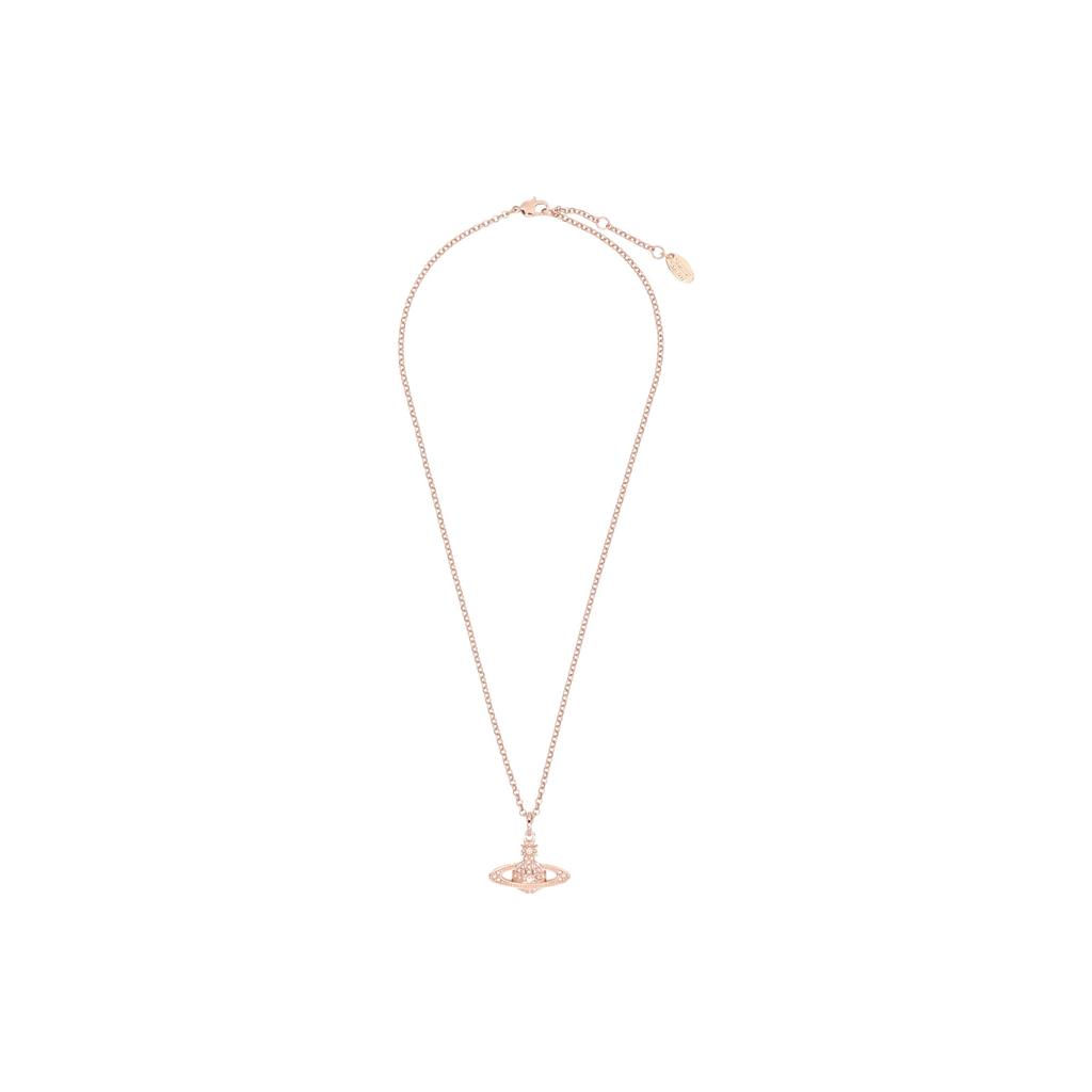 VIVIENNE WESTWOOD Mini Bas Relief Pendant Necklace Women Necklace Rose-Gold 63020086G120CNG120