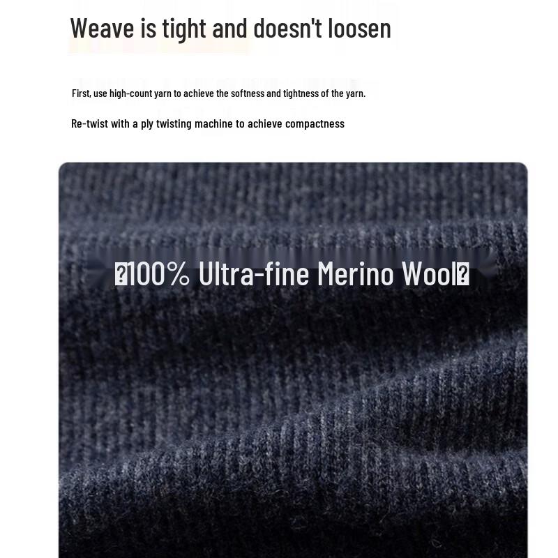 Men's Warm Wool Knit Vest