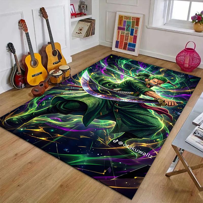 Z-Zoro4Printed Area Rug Carpet for Bedroom Living Room Home Decor Rugs Mat Non Slip Mat Rug for Bedside