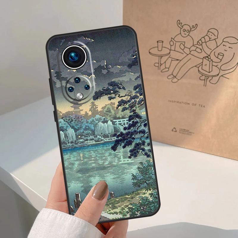 Japanese Ukiyo-e Art For Honor Magic 8 Pro 5 6 7 Lite Case For Honor Win RT 200 400 50 70 90 X8b X9a X9b X9c X9d