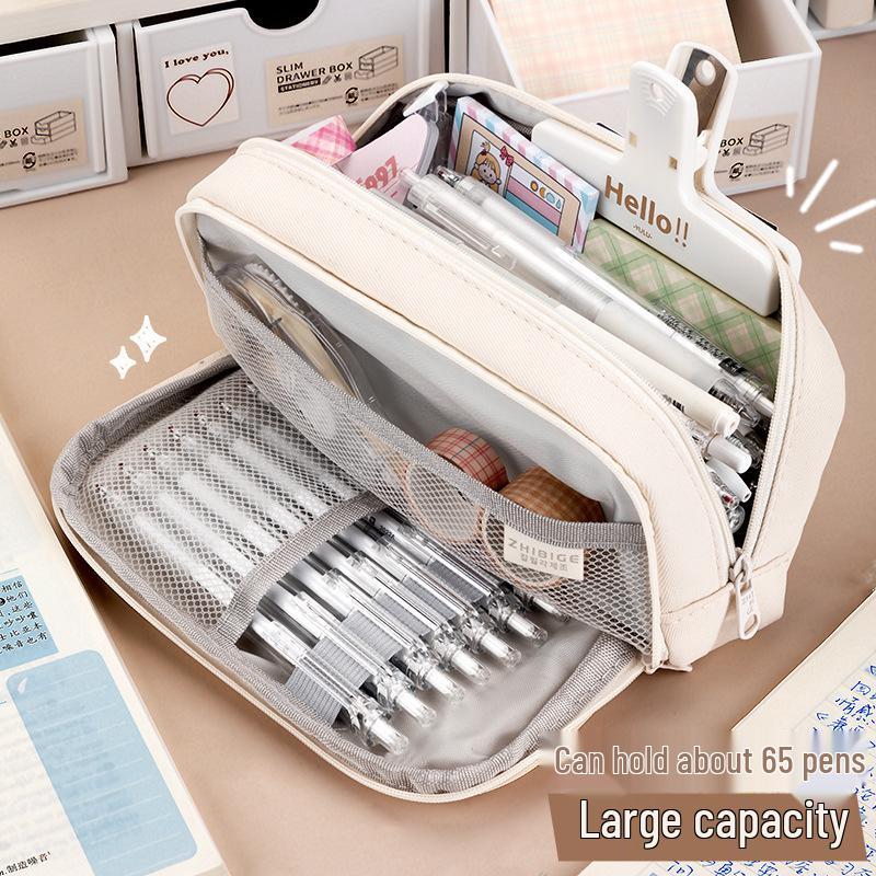 Japanese Style Large Capacity Pencil Case for Students