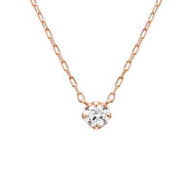 [Kanal 4℃] K10 Roségold Halskette 112116123110 Damen