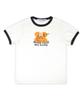 Damiswi Reverse Teddy Ringer T-Shirt_Charcoal