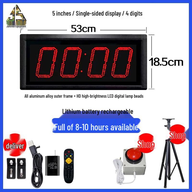 LED Digital Countdown Stopwatch Timer