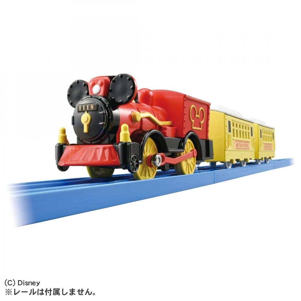 Takara Tomy Boys' ``PLARAIL S-13 Mickey Mouse Poppo and Tank Engine'' Train Train Toy, Ages 3 and up, Passes Toy Safety Standards, ST Mark Certificati