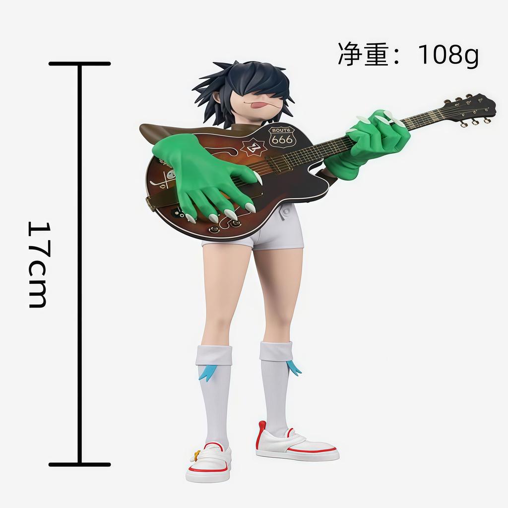 New Gorillaz Band Action Figure Rock Band Member Figurine 2D Noodle Murdoc Russel Model Doll Figures Toys Collect Hobbies Gifts