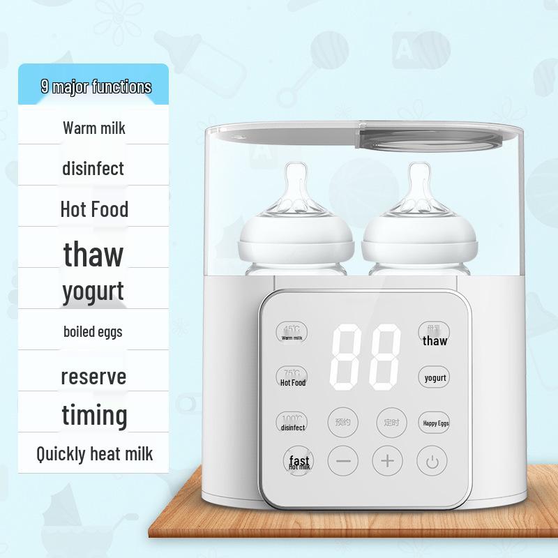 Automatic Baby Bottle Warmer & Sterilizer - Constant Temperature Milk Heater for Infants