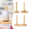 Yarn Holder Stand Yarn Rolling Holder Crafting Supplies Detachable Stable Rotating Sturdy Sewing Accessories Wool Ball Holder