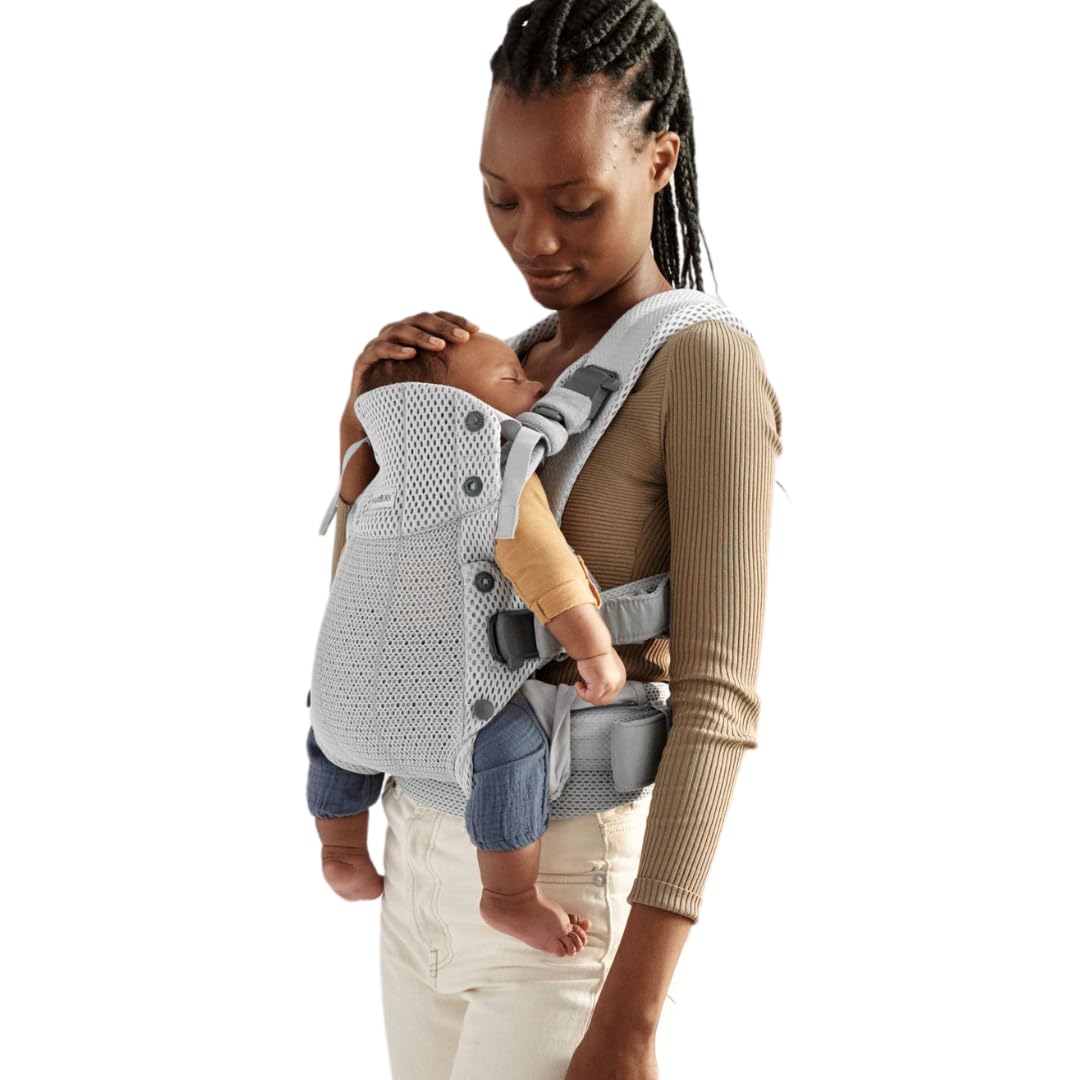 

HARMONY Baby for babies mesh material for silver BABYBJÖRN Carrier, 0-36 months, comfort,