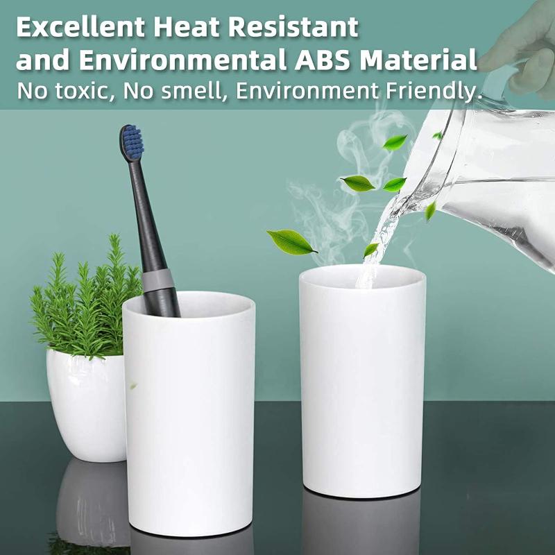 Toothbrush Holder Wall Mounted Automatic Toothpaste Dispenser Squeezer Kit -Magnetic Toothbrush Holder for Bathroom and Vanity