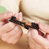 108 Beads Indian Red Sandalwood Bracelet/Necklace Buddhist Prayer Chain for Women