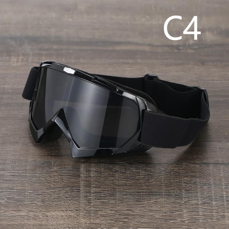 Motorradbrille Dirtbike-Brille Motocross-Brille Winddicht ATV-Brille Staubdicht Kratzfest