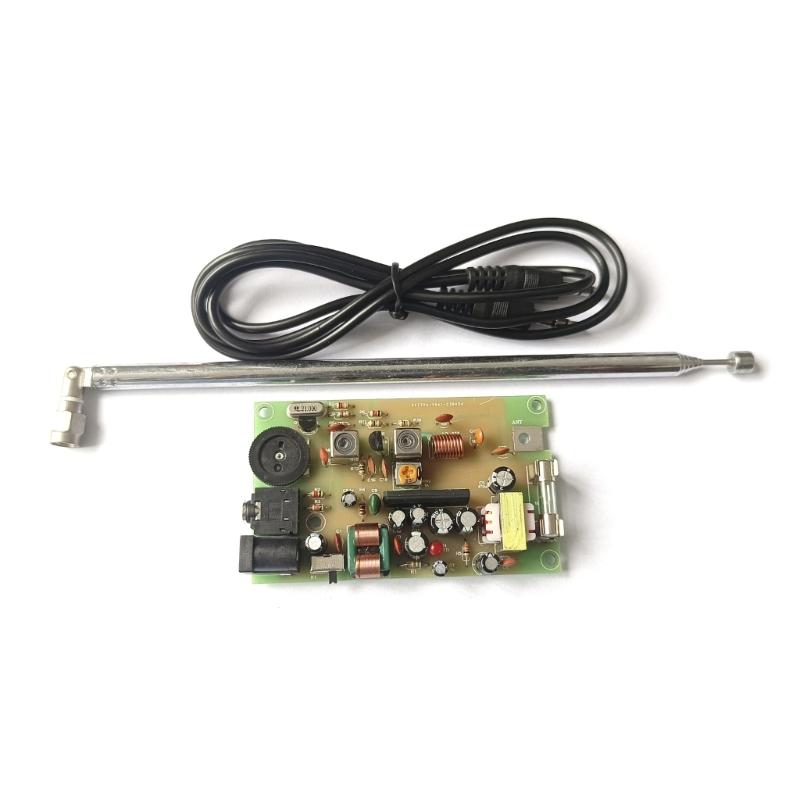 

Modulation Transmitter Board for DIY Campus Broadcast 21MHZ Crystal Main Oscillator Class C High-Frequency Amplification 1