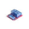 24V 2-Channel Relay Module with Optocoupler Relay Board High Low Trigger with LED Load DC 30V AC 250V 10A for PLC Automation Control, Industrial