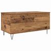Industrial Style Coffee Table Reclaimed Wood Look 90 X 44.5 X 45 Cm Engineered Wood