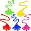 10/30/50pcs Mini Sticky Hand Toy Stretchy Sticky Hand Wall Climbing Fidget Toy for Kids Party Favors Birthday Gift
