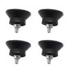 4Pcs Air Compressor Rubber Foot Pad Nonslip Rubber Shock Pad Cushion AntiVibration Rubber Landing Mat Enduring