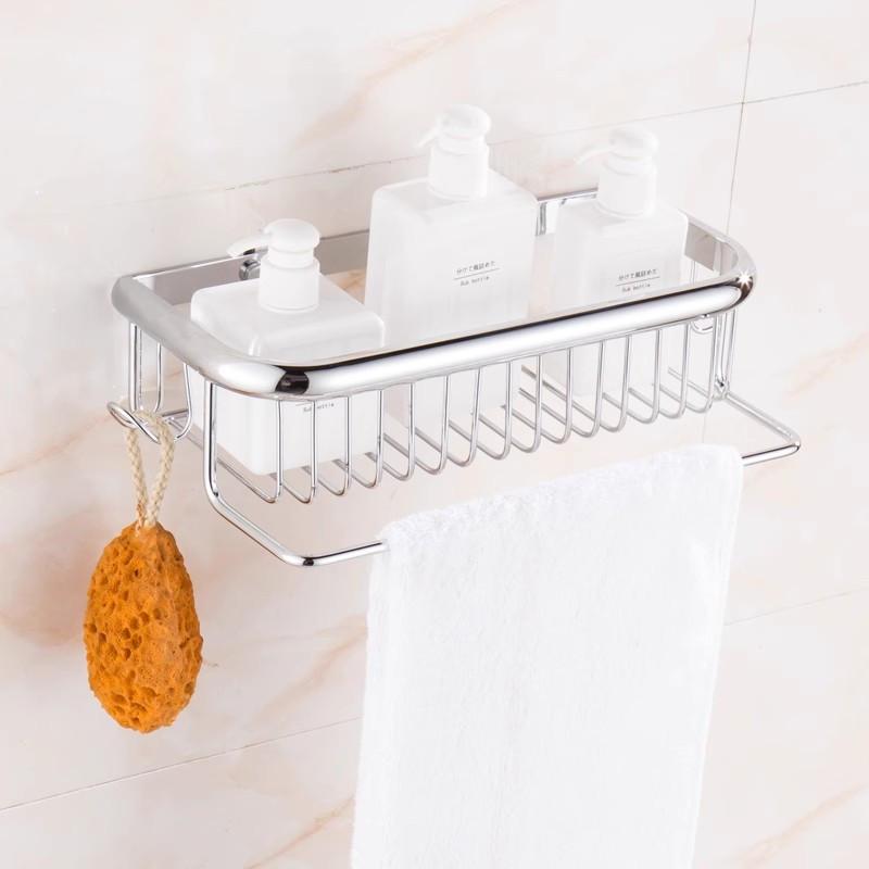 Tuqiu Gouden Badkamerplank met handdoekhouder Roségoud Doucheplank Messing Badkamerhoekplank Zwarte KeukenOpberger