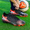 Professional Men's Outdoor FG Bottomed Football Shoes Adult Durable Comfortable Training Shoes Teenagers Lace Up Soccer Shoes