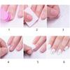 Schönheit DIY Transparente Falsche Nagelspitzen Verlängerungswerkzeug Klebebänder Doppelseitige Aufkleber