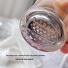 Nail Art Brush Cleaner Cup with Lid & Stainless Mesh Separator